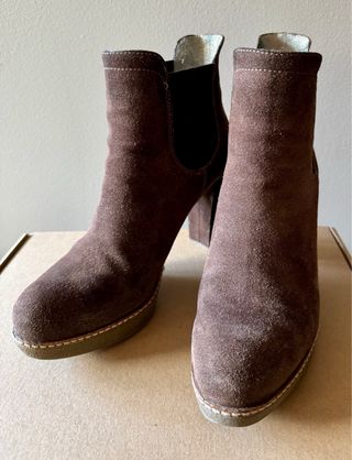 Botines de piel ‘Unisa’