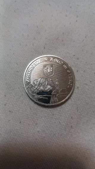 Medaglia Zugspitze 2.962 m Tirolo