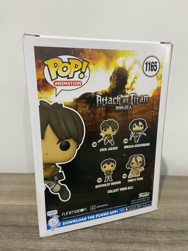Funko Pop! Attack on Titan Eren Jaeger 1165