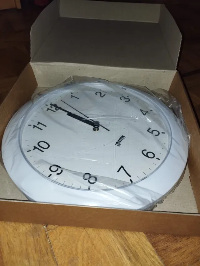 Reloj Eroski Blanco
