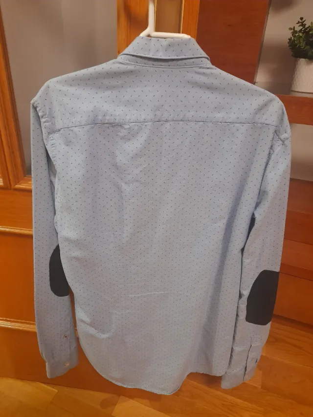 Camisa Zara manga larga hombre