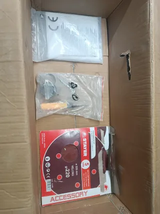 Lijadora Pared FarTools DWS 800 + Manguera