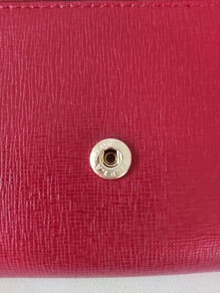Monedero Furla Original color cereza