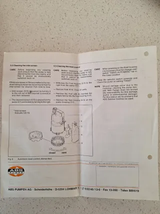 Bomba Sumergible ABS Robusta 200 TS