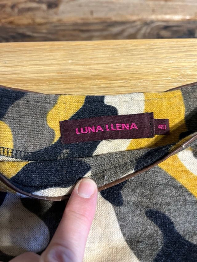 Vestido camuflaje marrón y amarillo T.40