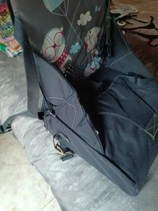 Mochila portabebés Manduca +  elevador Tuc Tuc