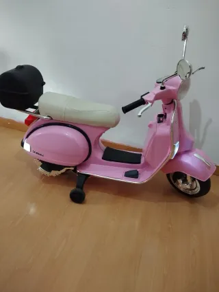 Moto Eléctrica Infantil Rosa