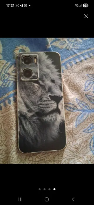 Cover Oppo A57s Lion