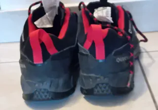 Scarponi Decathlon Evofit Neri e Rossi