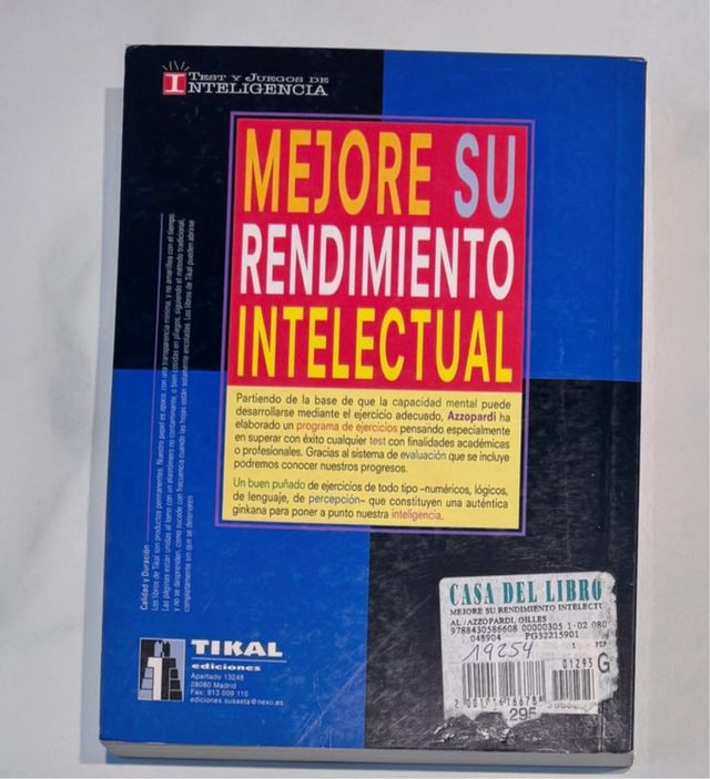 Mejore su rendimiento intelectual.