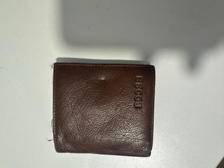 Cartera Boss Marrón Piel