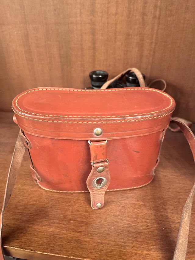 Prismáticos Vintage Correa Cuero