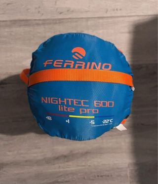 Ferrino sacco a pelo NIGHTEC 600 Lite Pro taglia M