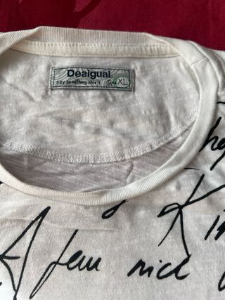 Camiseta Desigual Hombre Talla M