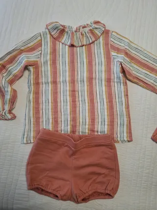Conjunto Baby Paris 3 piezas Talla 7 años