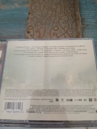 Lote 3 CDs Bandas Sonoras El Señor de los Anillos