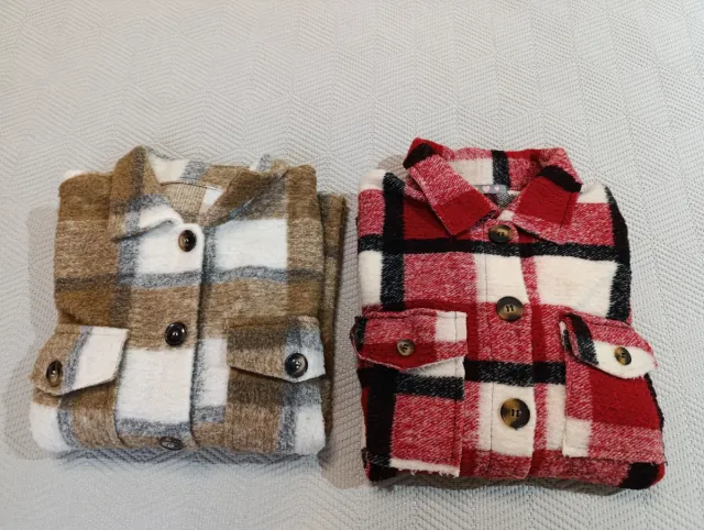 2 Chaquetas de cuadros
