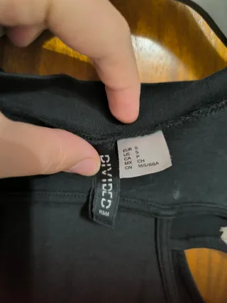 Vestido estampado negro y blanco