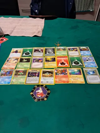 Lotto carte Pokémon inglesi + gettone