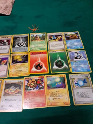 Lotto carte Pokémon inglesi + gettone