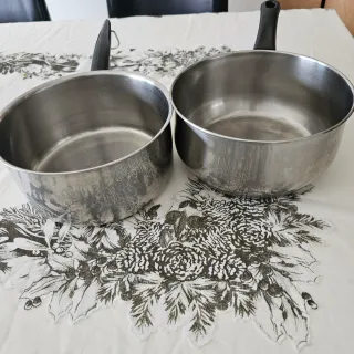 Set de 2 casos para salsas ideal de acero inoxidab