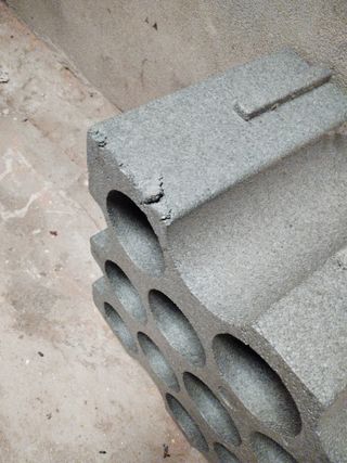 Botellero poliestireno gris