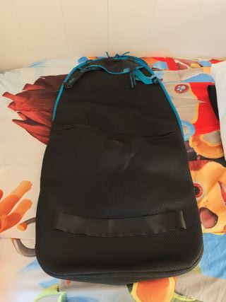 Saco bebé Emotion Babyhome turquesa/negro