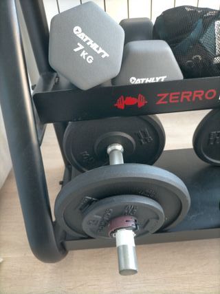 Pack de pesas y mancuernas 