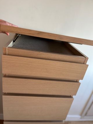 Cómoda IKEA MALM Roble
