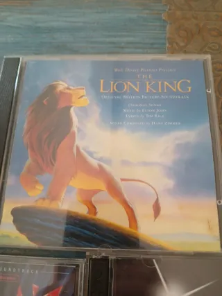 Lote 6 CDs Bandas Sonoras Películas