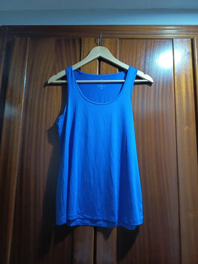 Camiseta deportiva Basic azul M