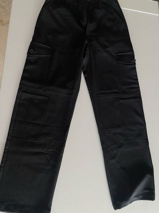 Pantalón cargo Desigual negro talla M mujer