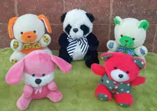 Lote 5 peluches
