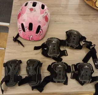 Patines talla 35-38 Oxelo para niña + protección