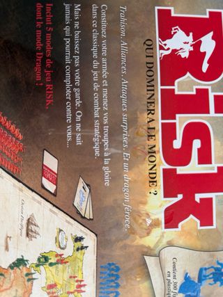 Juego de mesa Risk en idioma frances.