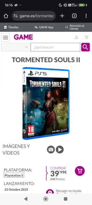 Tormented Souls II PS5
