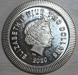 Moneda Plata 1 Oz Búho Atenas 2020
