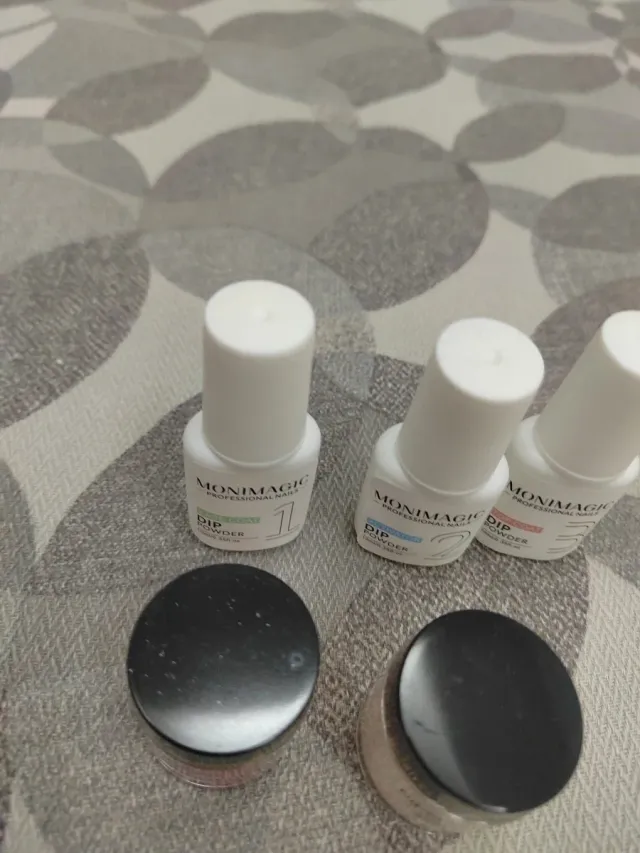 MONIMAGIC Smalto in Polvere cipria e corallo durat