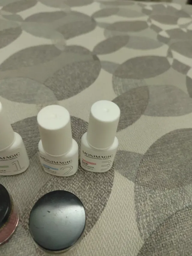 MONIMAGIC Smalto in Polvere cipria e corallo durat