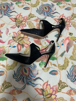 Zapato tacón Pedro del Hierro Negro Mujer n39 