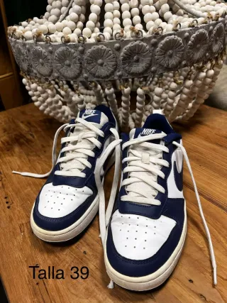 Zapatillas Nike Talla 39 Azul/Blanco