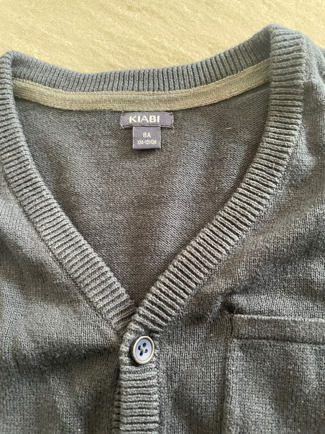 Cardigan blu taglia 8 anni