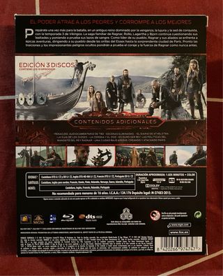 Vikings Blu-ray Temporadas 1-3
