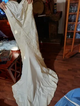 Vestido de Novia Marfil