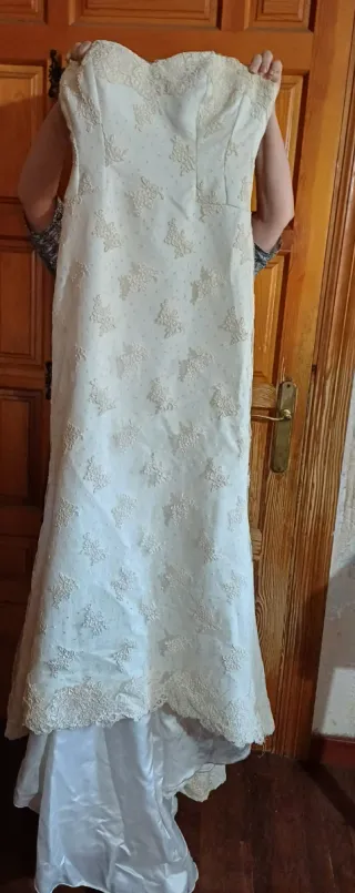 Vestido de Novia Marfil