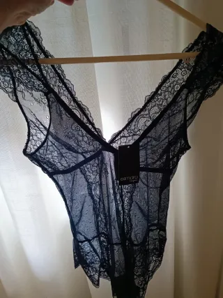 Body Esmara encaje azul sin estrenar+ camisón 