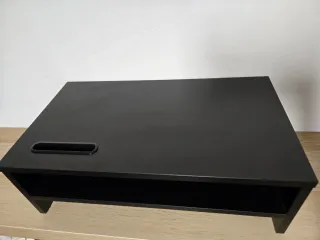 Soporte Elevador Monitor Negro