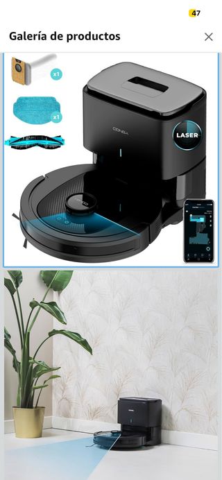 Cecotec Conga 7490 Ultimate Home X Robot Aspirador