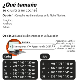 Funda Coche Exterior XXL Antigranizo