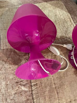 Lámparas Ikea Rosa Plástico